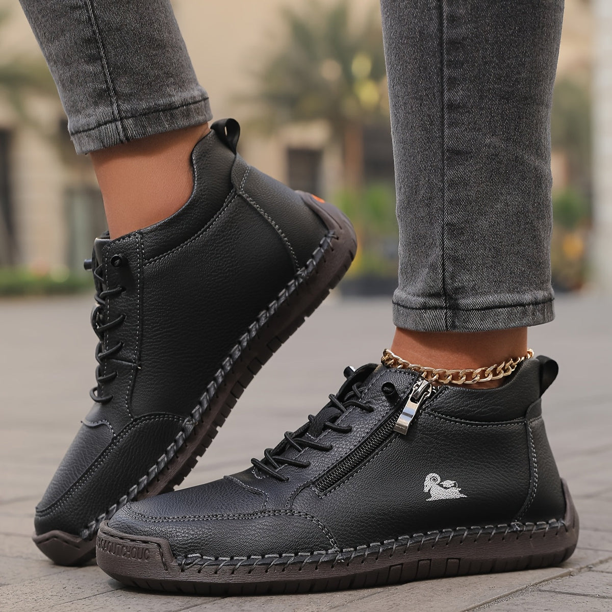 Women's Orthopedic Shoes - Comfort & Support | Autumn - Black