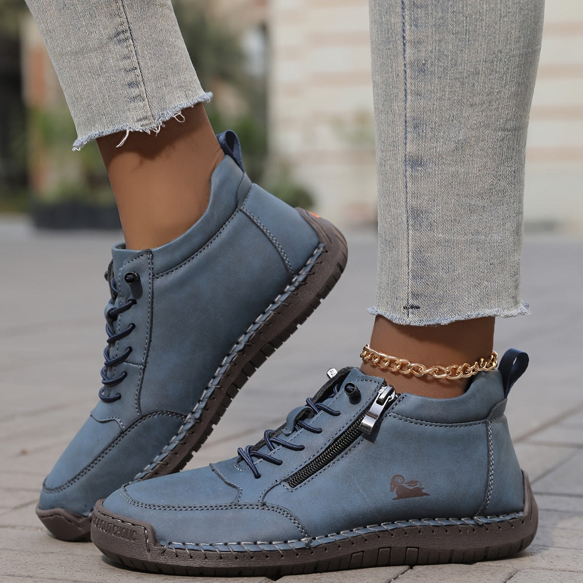 Women's Orthopedic Shoes - Comfort & Support | Autumn - Blue