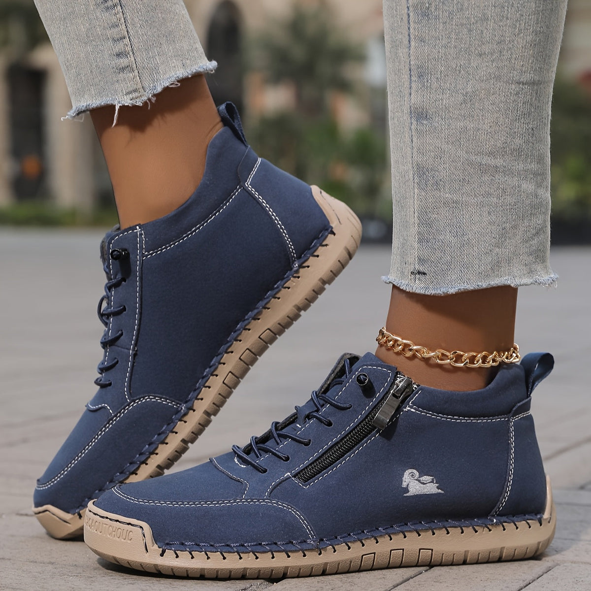 Women's Orthopedic Shoes - Comfort & Support | Autumn - Navy