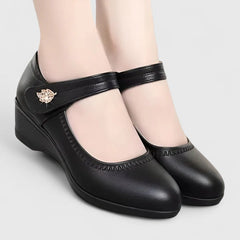 Women's Orthopedic Shoes - Gel Cushioned Comfort | Spring - Black