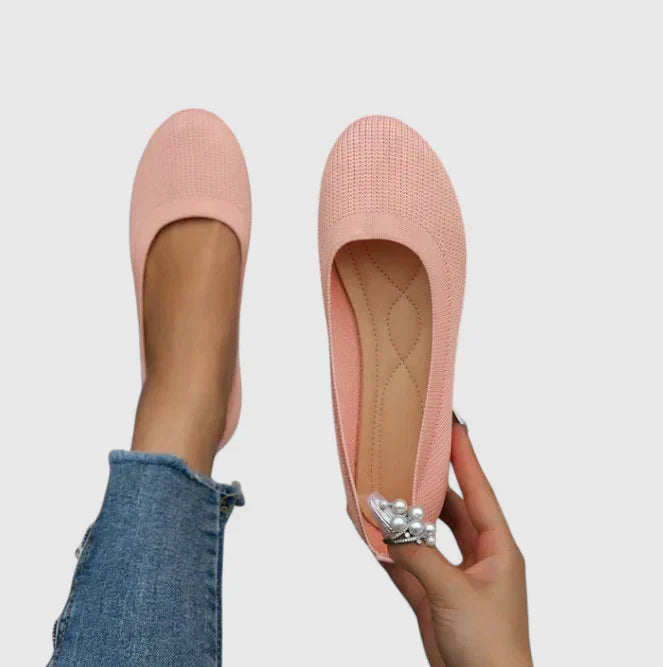 Women's Orthopedic Slip-On Shoes - Arch Support Comfort | Spring - Pink