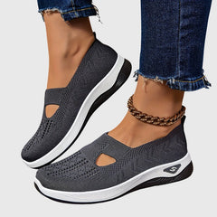 Women's Orthopedic Slip-On Shoes - Comfort & Support | Spring - Gray