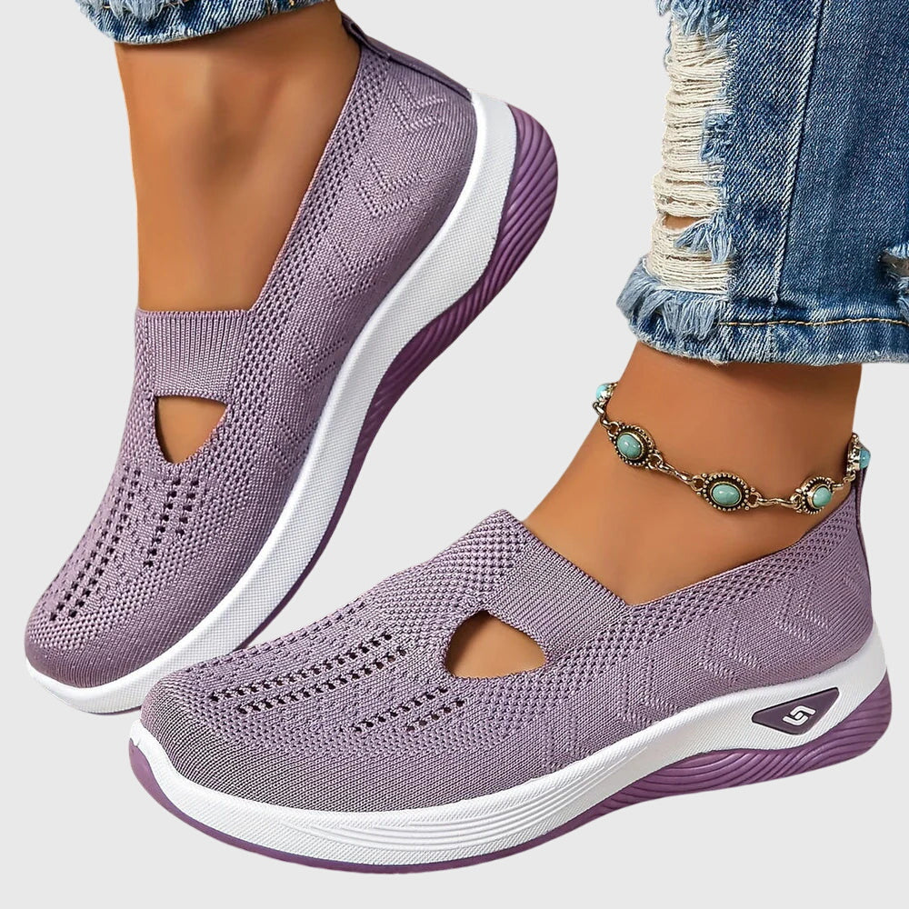 Women's Orthopedic Slip-On Shoes - Comfort & Support | Spring - Lilac