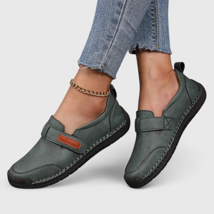 Women's Orthopedic Slip-On Shoes - Comfort Walking | Spring - Green