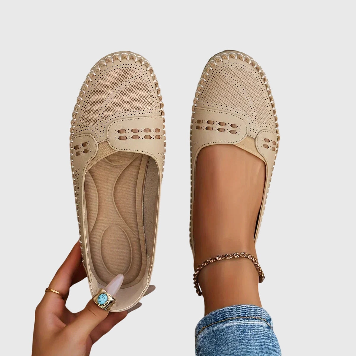 Women's Orthopedic Slip-On Shoes - Supportive Comfort | Summer