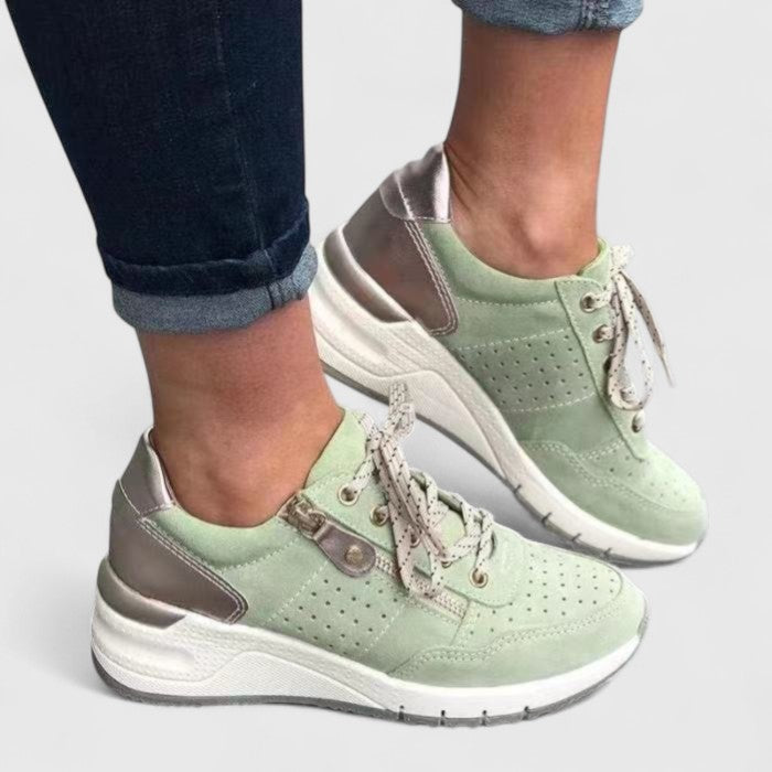 Women's Orthopedic Sneakers - Comfort & Support | Spring - Green