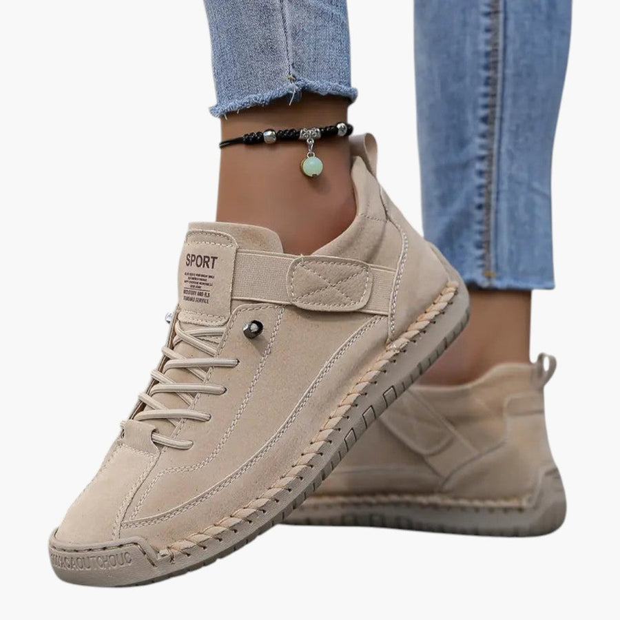 Women's Orthopedic Sneakers | Slip-On | EVA Sole | Summer - Beige
