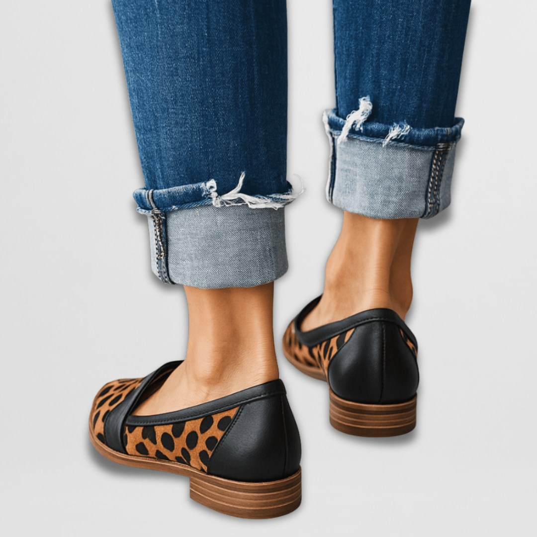Women's Orthopedic Soft Suede Loafers - Helen | Autumn