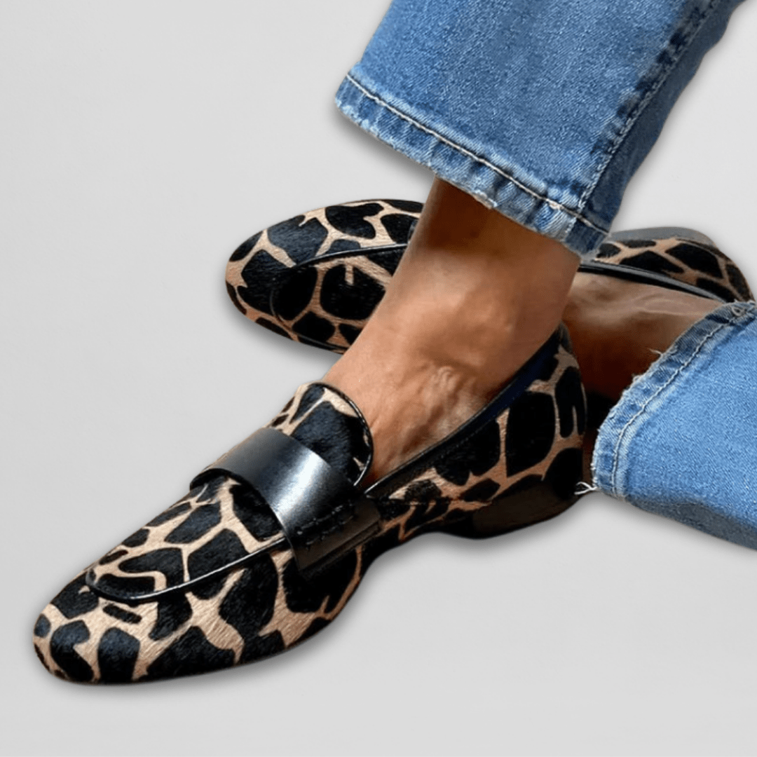 Women's Orthopedic Support Loafers - Cushioned Comfort | Autumn - Size 4