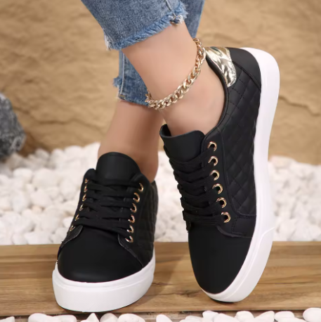 Women's Orthopedic Walking Shoes - Comfort Support | Spring - Black