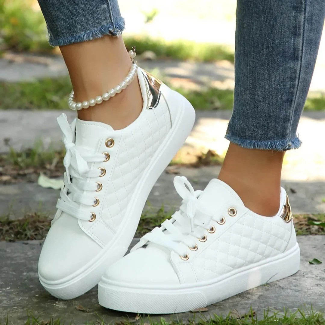 Women's Orthopedic Walking Shoes - Comfort Support | Spring - White