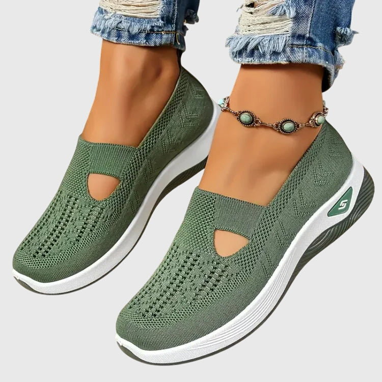 Women's Orthopedic Walking Shoes - Supportive Comfort | Spring - Green