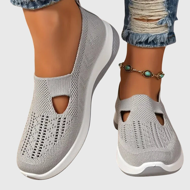 Women's Orthopedic Walking Shoes - Supportive Comfort | Spring - Grey