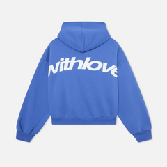 Women's Oversized Hoodie | Soft Knit | Everyday | Winter - Blue