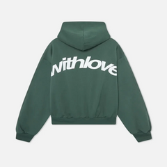 Women's Oversized Hoodie | Soft Knit | Everyday | Winter - Green