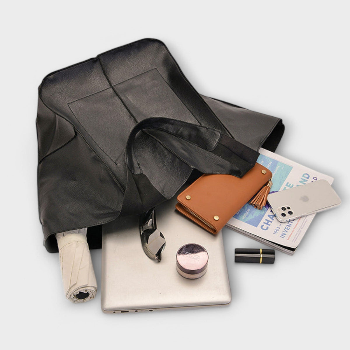 Women's Oversized Weekender Bag - Structured Travel Tote