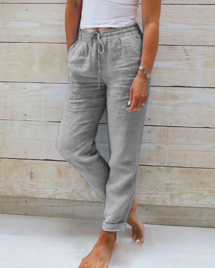 Women's Pants | Relaxed Fit | Spring - Gray