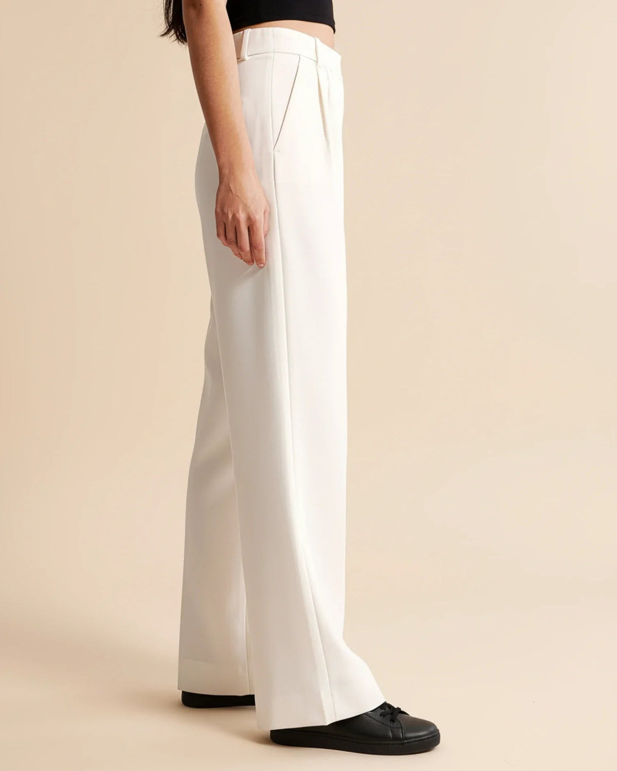 Women's Pants | Wide Leg | High Waist | Autumn