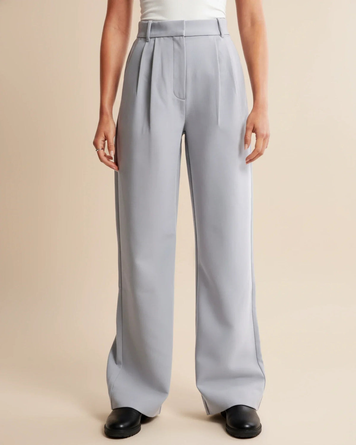 Women's Pants | Wide Leg | High Waist | Autumn