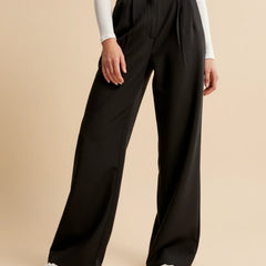 Women's Pants | Wide Leg | High Waist | Autumn