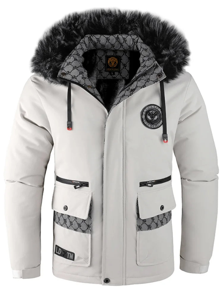 Women's Parka | Quilted | Hooded | Winter - White