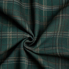 Women's Plaid Flannel Maxi Shirtdress - Button-Down | Autumn