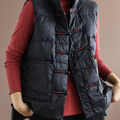Women's Quilted Bodywarmer | Lightweight | Adjustable | Winter - Black
