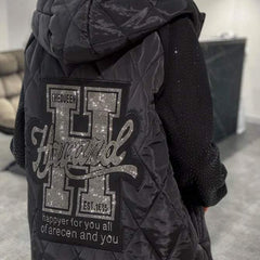 Women's Quilted Puffer Coat | Diamond | Winter