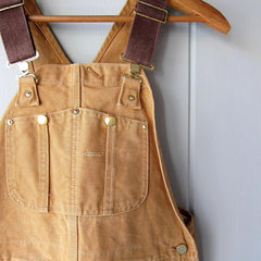 Women's Relaxed-Fit Bib Overall with Adjustable Straps - Cotton