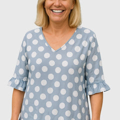 Women's Relaxed Fit Blouse - Timeless Everyday Style | Spring