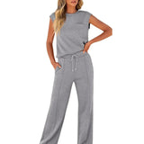 Women's Relaxed Lounge Set - Effortless Comfort | Spring - Grey
