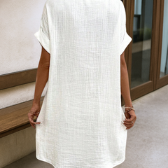 Women's Relaxed Summer Dress - Lightweight Comfort