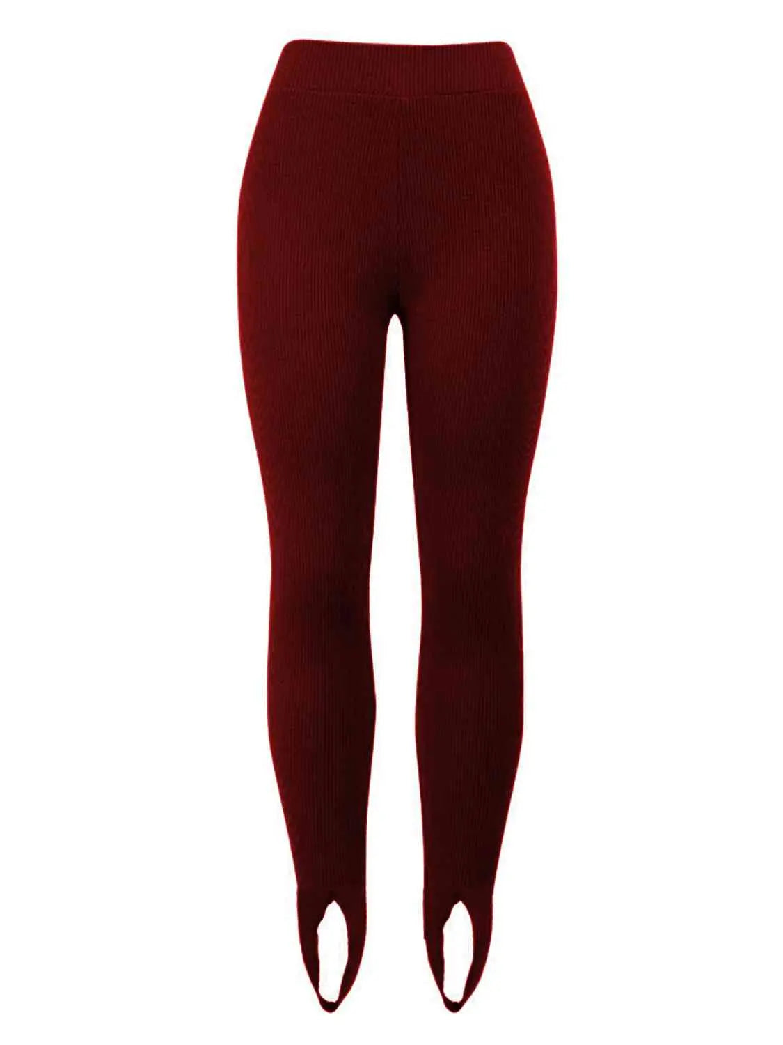 Women's Ribbed Mid-Waist Leggings | Comfort | Spring