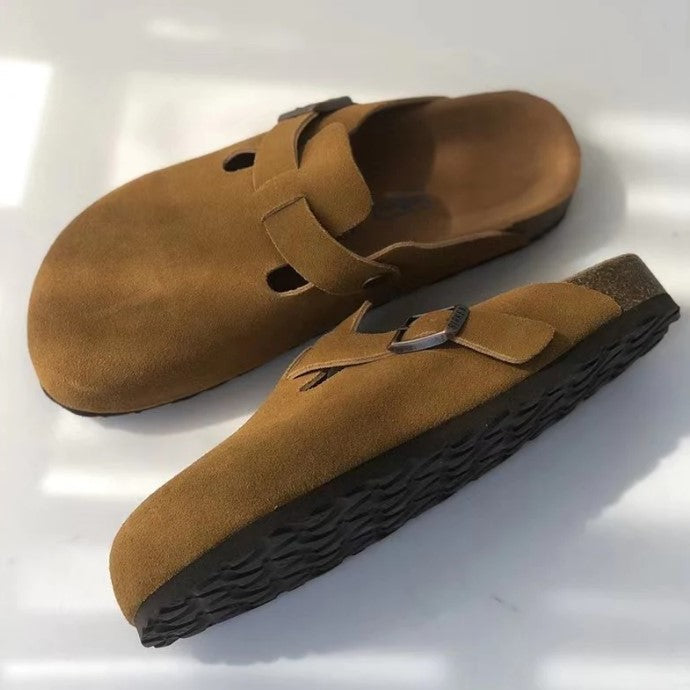Women's Sandals | Slip-On | Easy Fit | Spring - Brown