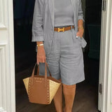 Women's Set | Elegant | Easy Fit | Summer - Gray