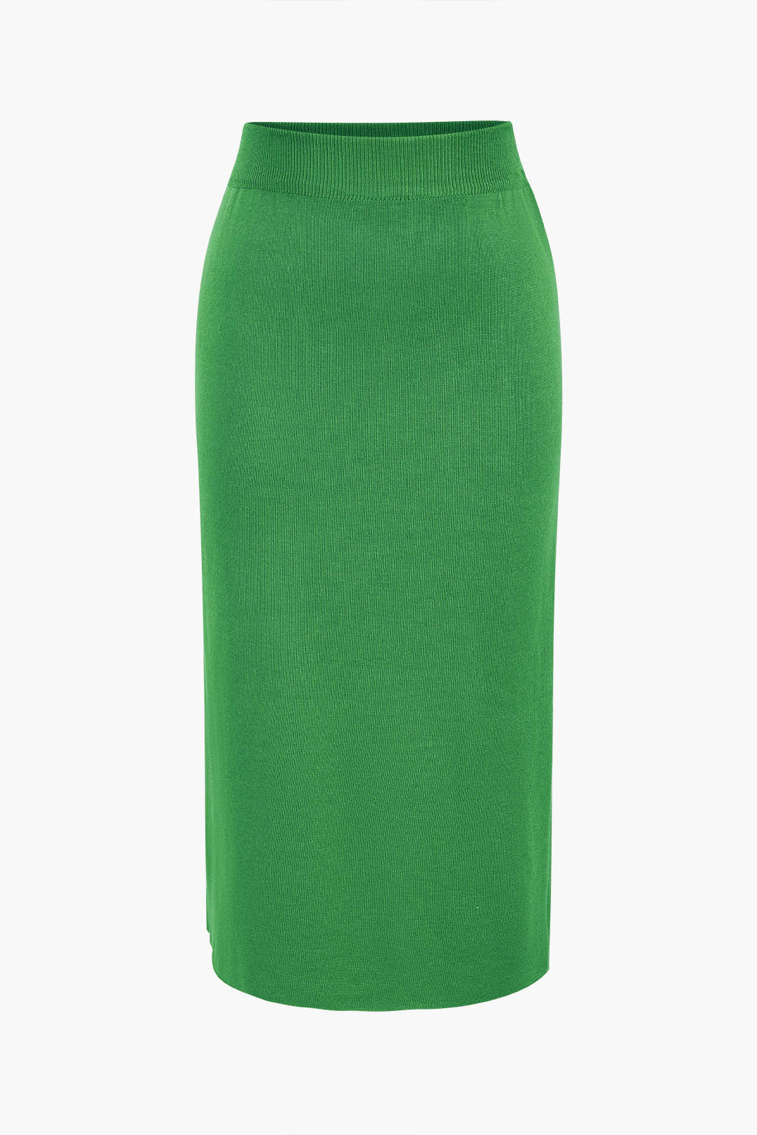 Women's Set | Knit | Peplum Top & Pencil Skirt | Elegant | Autumn