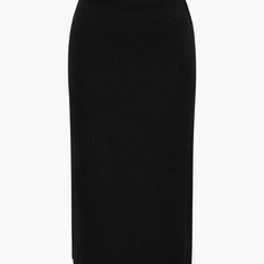 Women's Set | Knit | Peplum Top & Pencil Skirt | Elegant | Autumn