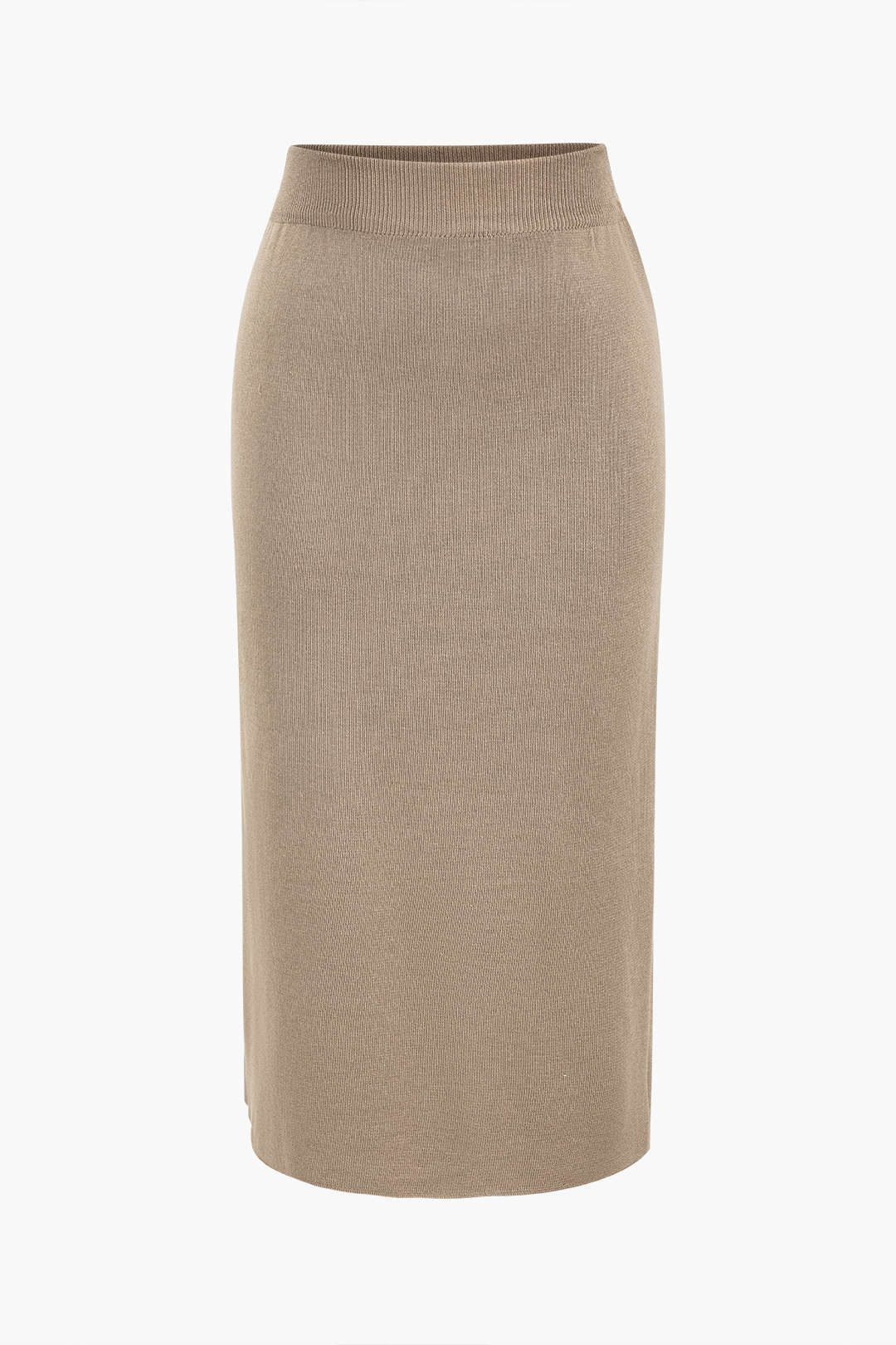 Women's Set | Knit | Peplum Top & Pencil Skirt | Elegant | Autumn