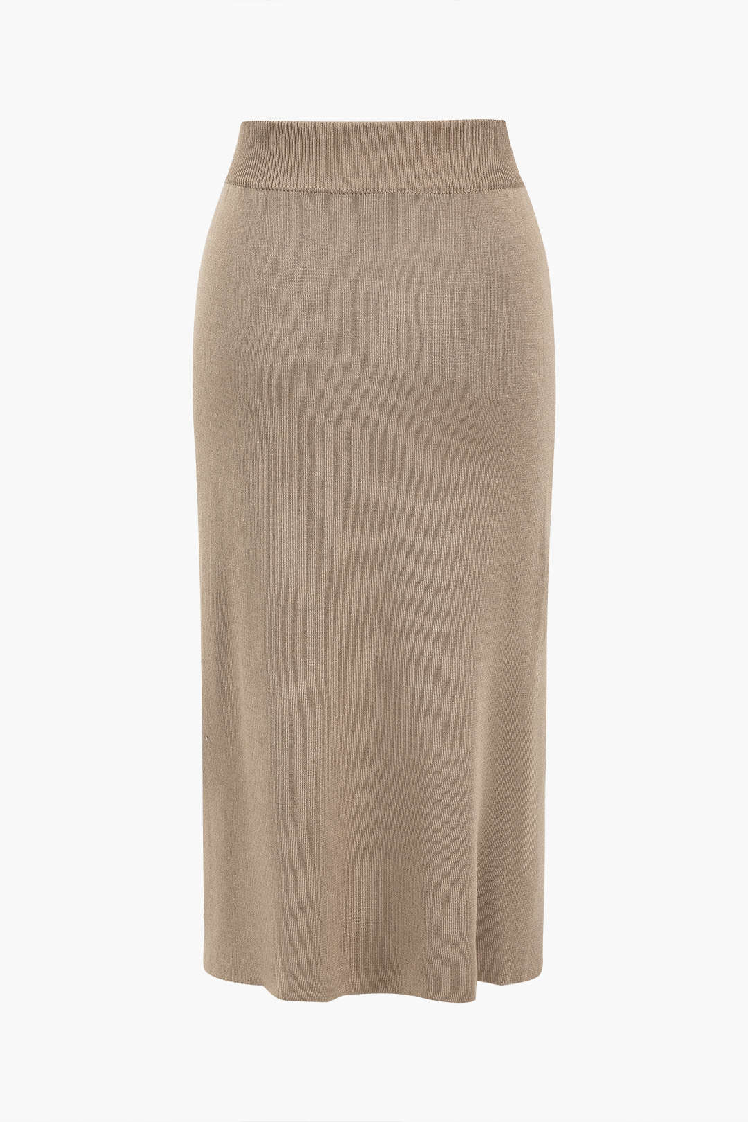 Women's Set | Knit | Peplum Top & Pencil Skirt | Elegant | Autumn