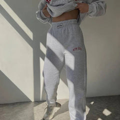 Women's Set | Plus Size | Two-Piece | New York Style | Urban | Autumn