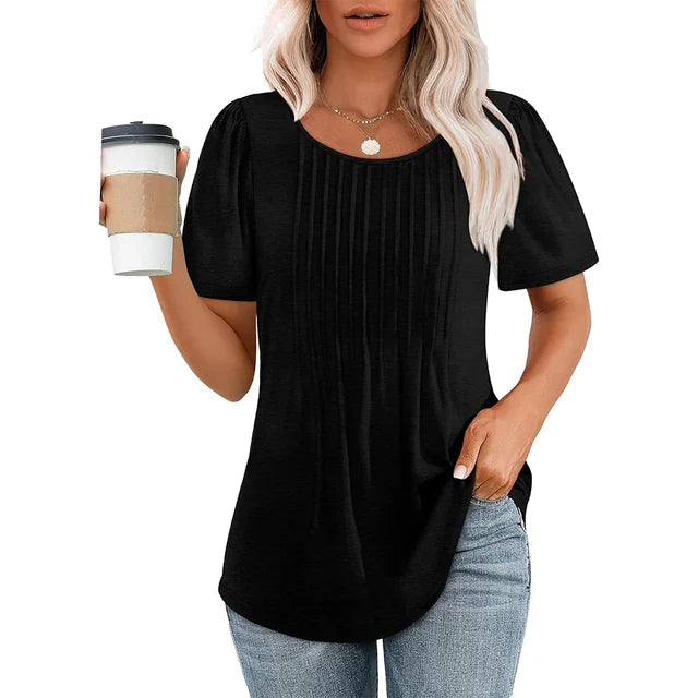 Women's Shirt | Short Sleeve | Summer - Black