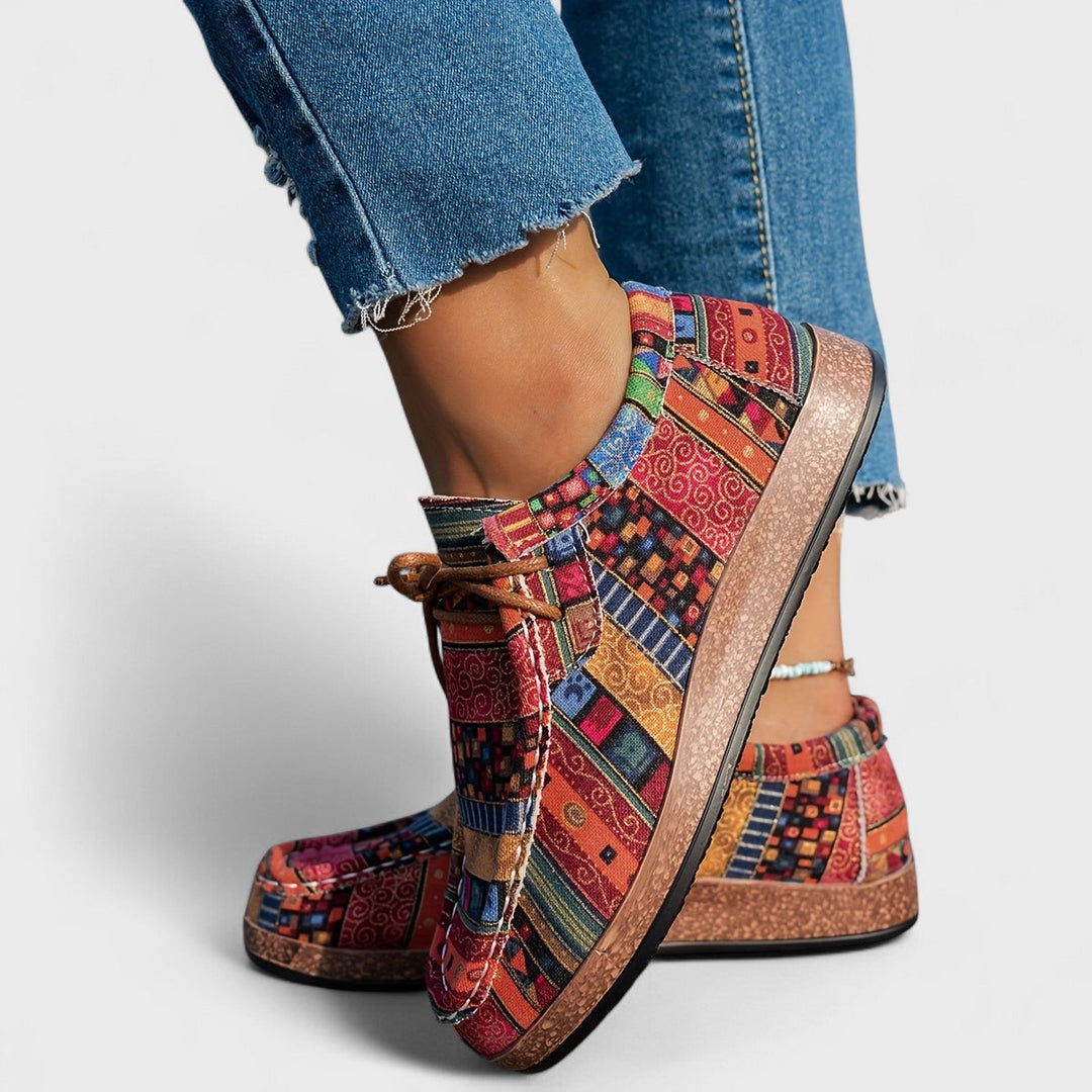 Women's Shoes | Retro Lace Up | Summer