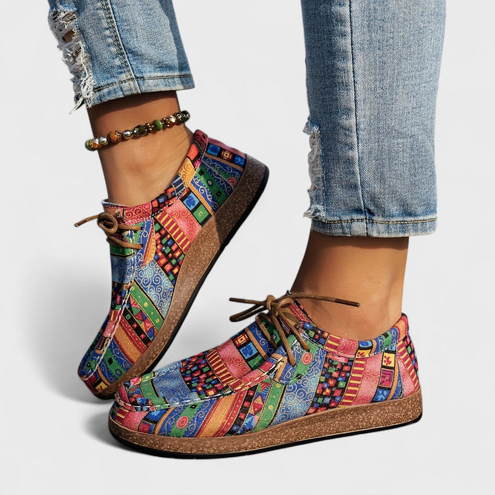 Women's Shoes | Retro Lace Up | Summer
