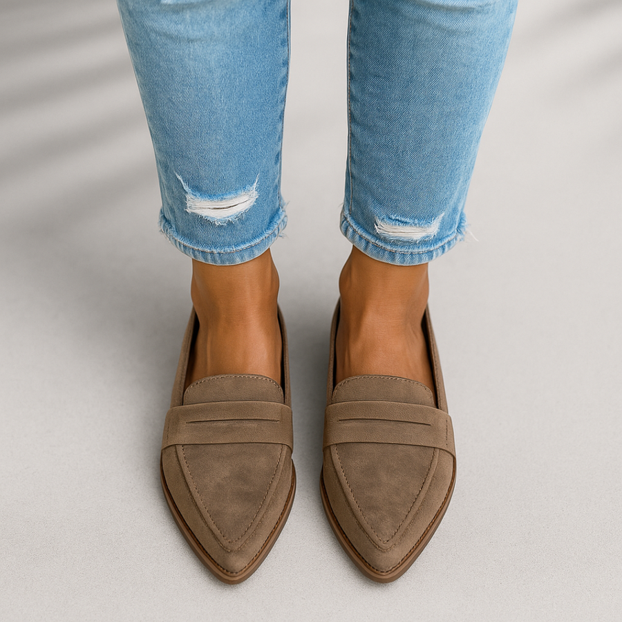 Women's Shoes | Slip-On Loafers | Pointed Toe | Summer