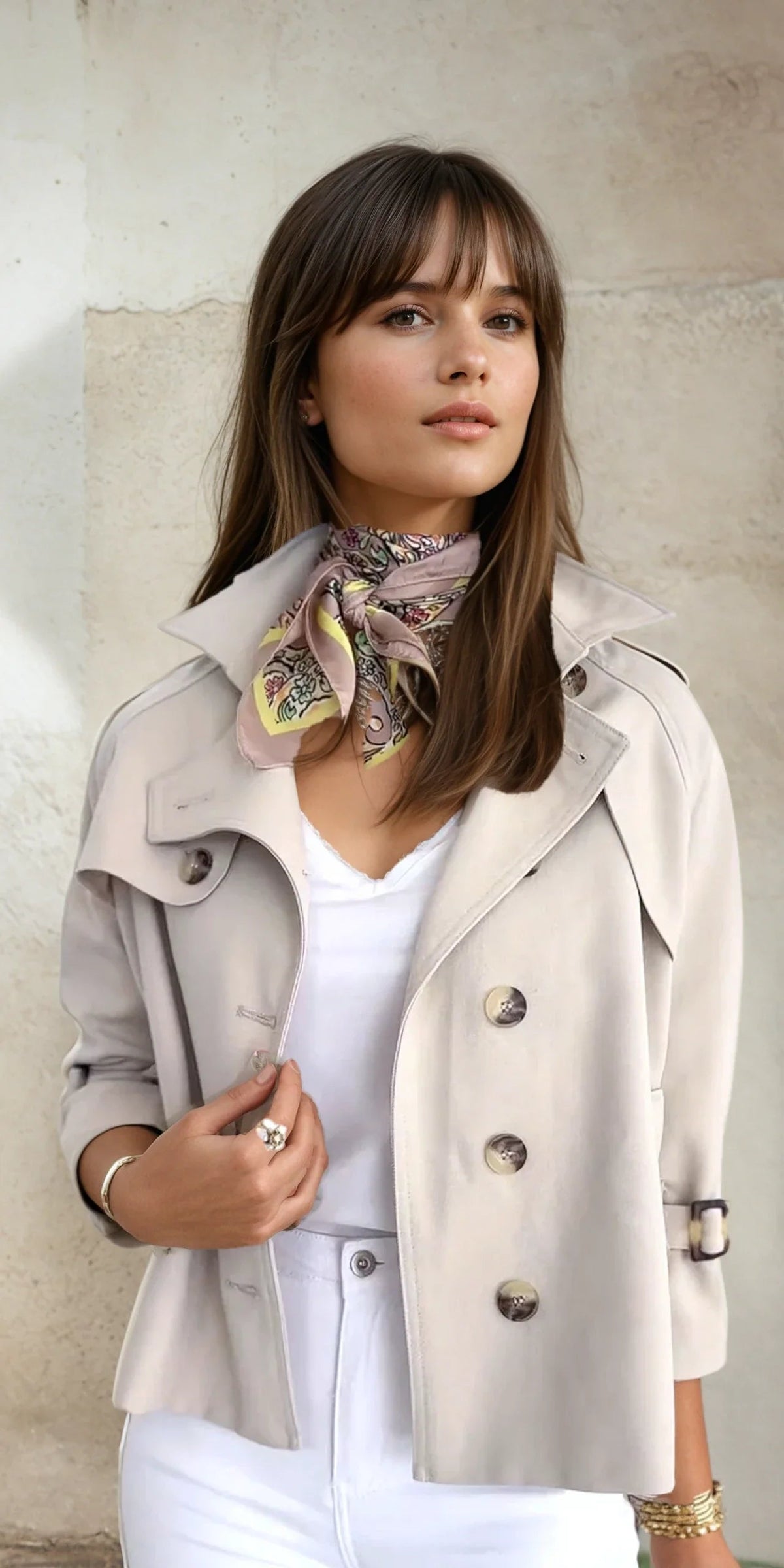 Women's Short Trenchcoat | Elegant | Timeless | Spring