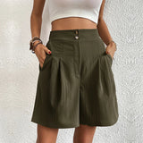 Women's Shorts | Relaxed Fit | Summer - Green