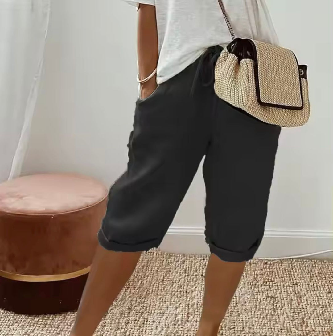 Women's Shorts | Tailored | Summer - Black