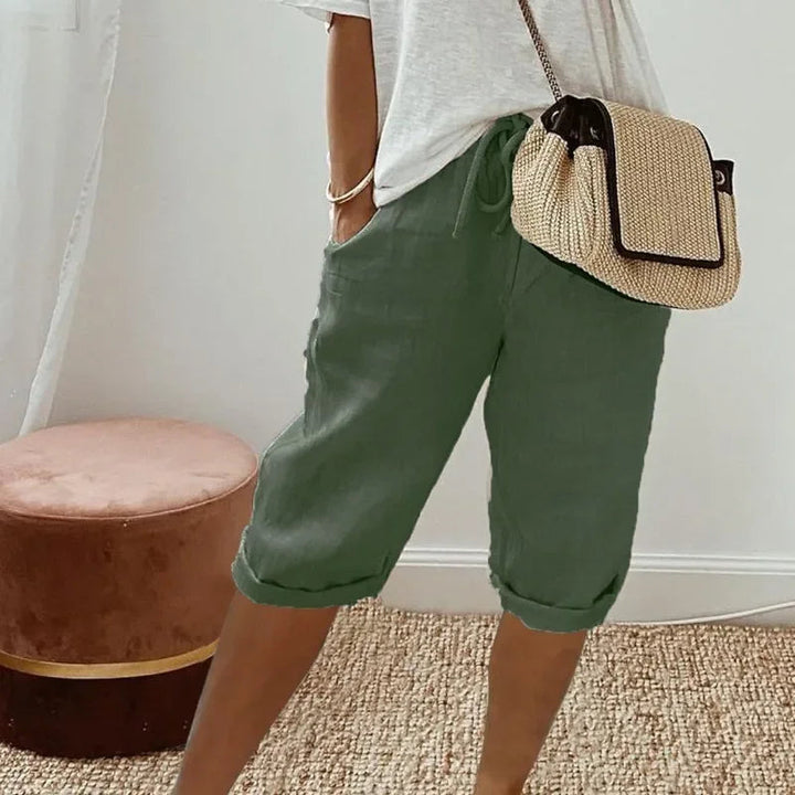 Women's Shorts | Tailored | Summer - Olive