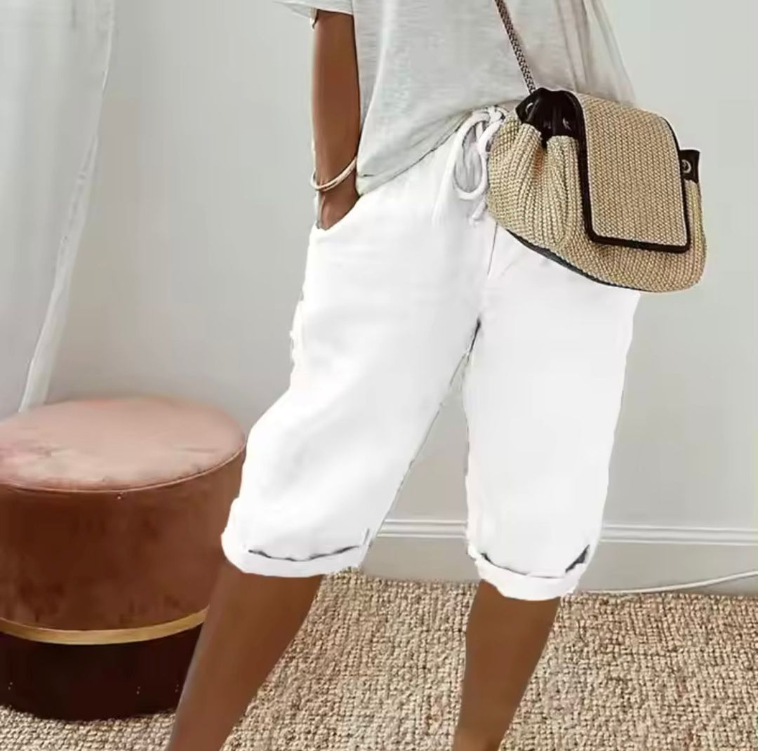 Women's Shorts | Tailored | Summer - White
