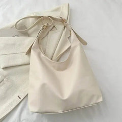 Women's Shoulder Bag | Minimalist Cream | Everyday Elegance | Autumn - White
